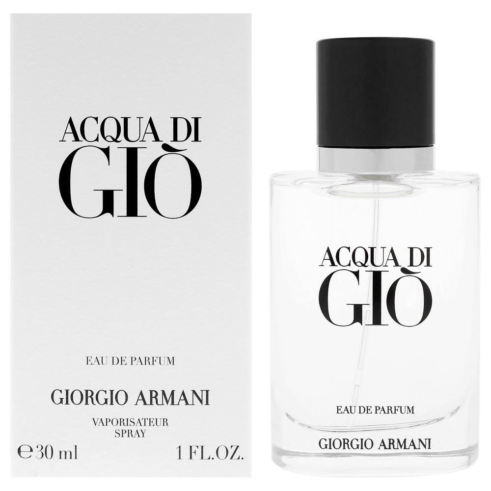 Acqua Di Gio by Giorgio Armani for Men - 1 oz EDP Spray (Refillable)
